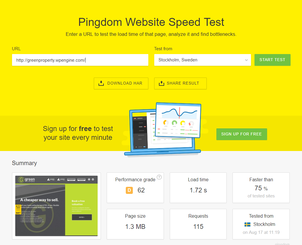 Can You Actually Trust 'Performance Grade' Scores On Pingdom